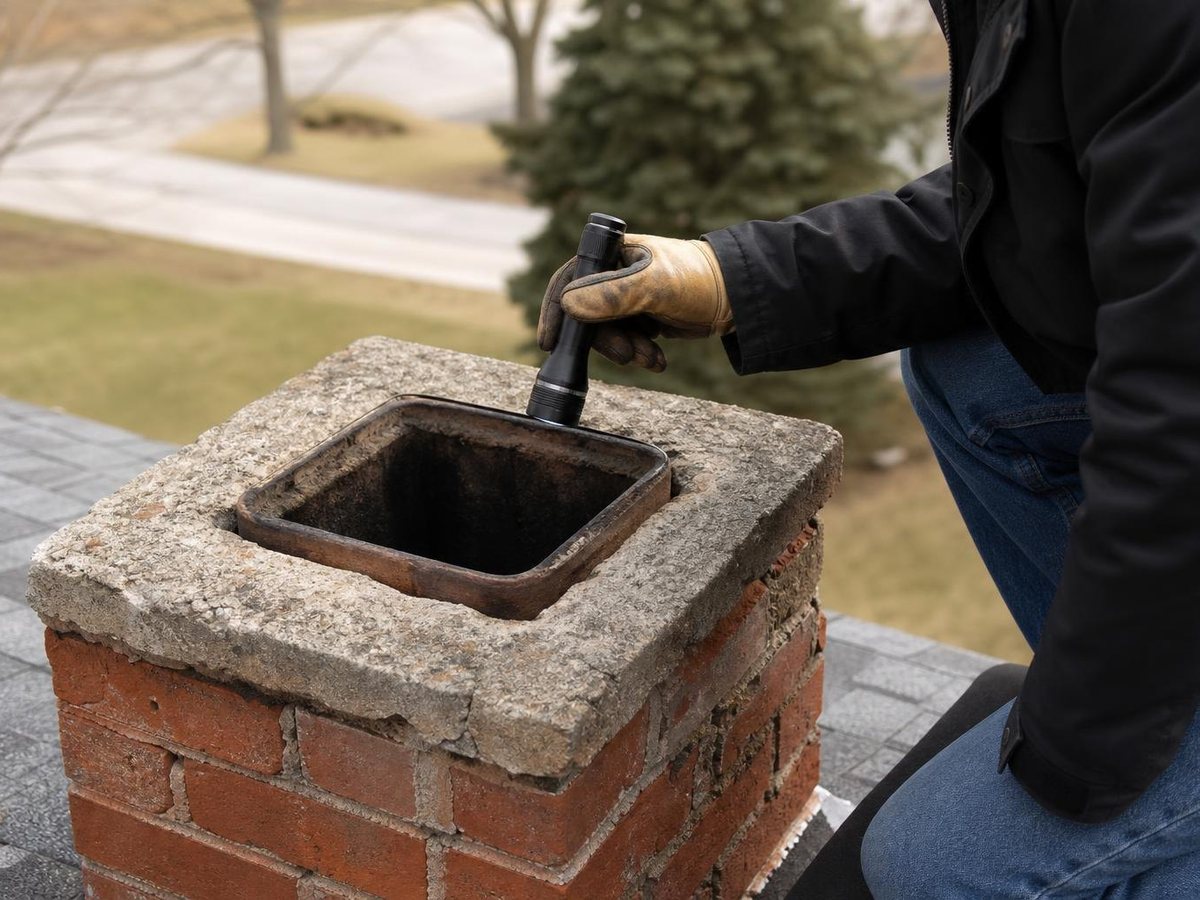 Johns Chimney Repair work in Osseo
